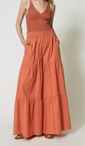 Pantaloni wide leg - TWINSET